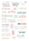 Adesivos em papel Para sempre - Coleção Terra dos Sonhos - Juju Scrapbook - comprar online