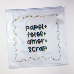 Pasta Zip G para Papéis de Scrapbook | Scrapbook Is A Lifestyle | Lemon Scrapbook - comprar online