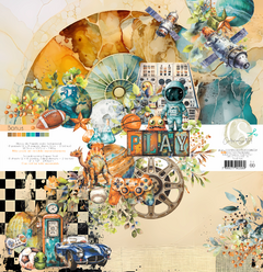 Coleção PLAY Papel Bloco 30,5x30,5cm 18 fls 240G - PLA00