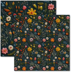 Folha para Scrapbook, Ponto Alto 5 - Arte Fácil