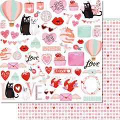 Kit de papéis 30,5x30,5cm, 4 Folhas - Coleção My Sunshine - Litoarte - comprar online
