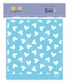 Stencil Cheia de Amor - Coleção Tudo de Bom | JuJu Scrapbook
