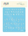Stencil Letrinhas - Coleção Vida Bela | JuJu Scrapbook