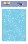 Stencil Poá - Coleção Tudo de Bom | JuJu Scrapbook
