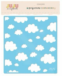 Stencil Vida Leve - Coleção Pequenos Companheiros - JuJu Scrapbook