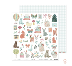 colecao 30,5 x 30,5cm, 9 Folhas - Coleção Terra dos Sonhos - JuJu Scrapbook - comprar online