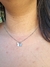 Colar Pingente Borboleta Trabalhada de Aço Inox na internet