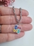 Pulseira Pingente Quebra Cabeça Autismo de Aço Inox na internet