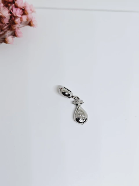 Berloque Fortuna de Aço Inox