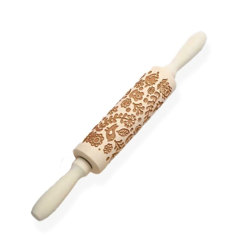 Rolo de Madeira para Aplicação de Textura - Coleção 1 - comprar online