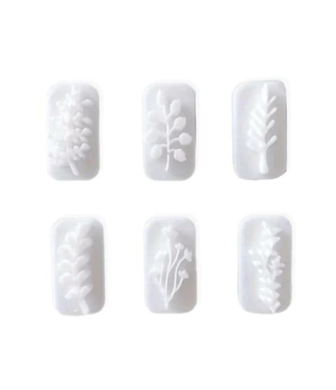 Kit com 6 (seis) Carimbos de Folhas - comprar online