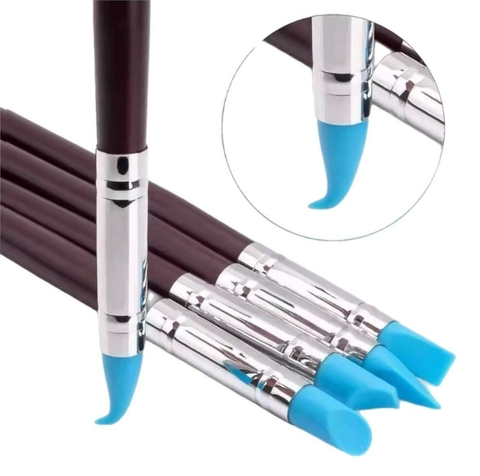 Kit com 5 (Cinco) Estecas de Silicone