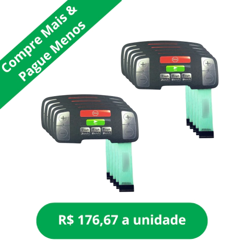 Kit 10 Teclados Esteira Life Fitness 95T Discovery - Cód 2152 (Pinado Fêmea) - comprar online