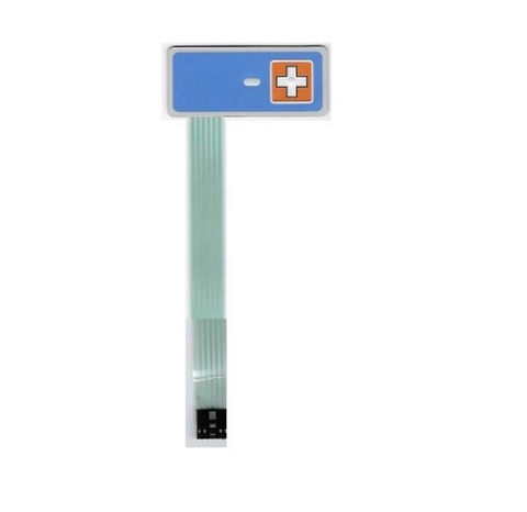 Teclado Cama Hospitalar Hill Rom Enfermagem - Cód 243 (Pinado Fêmea)