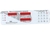 Teclado Balança Ramuza Dcr 10 Vias Branco C Visor - Cód 978 - comprar online