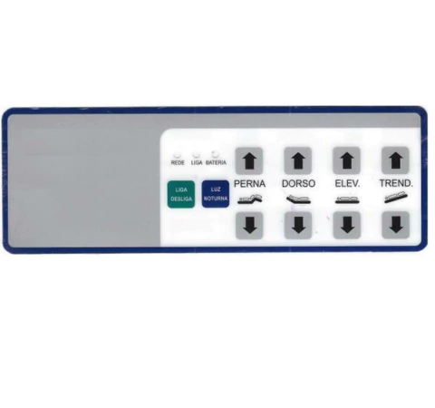 Painel Cama Hospitalar Mercedes Imec 175053 Rev2 - Cód 1077