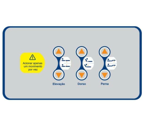 Painel Cama Hospitalar Mercedes Imec 175260 - Cód 734