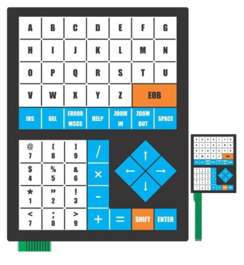 Teclado Cnc Romi Centur 30d - Cód 702