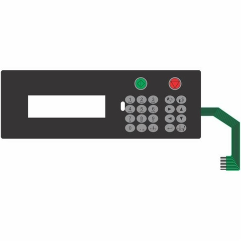 Teclado Lavadora 5 A Sec Preto Fc 525905 - Cód 1474 (Pinado fêmea)