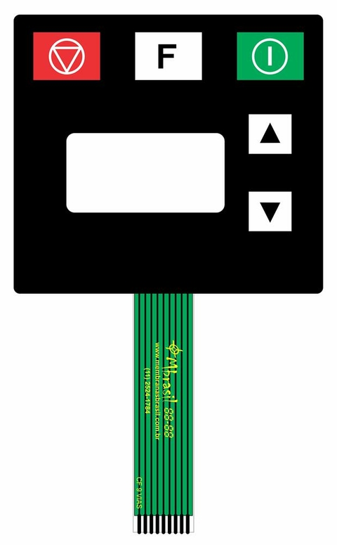 Teclado Secadora Calandra Alliance FCU Unimac - Cód 1881 (Conector fêmea)