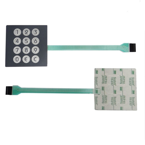 Teclado Máquina De Snack Necta Nw Snakky 6 - Cód 1365 (Pinado Fêmea)