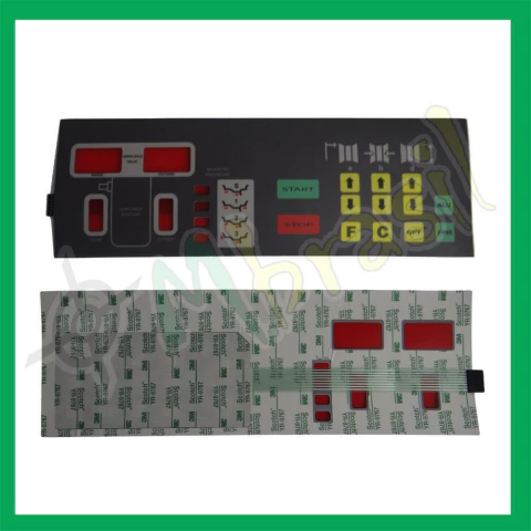 Teclado Balanceador Emeb Cartech Ct 430 Flat Esq - Cód 467 (Pinado Fêmea)