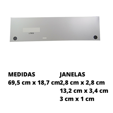 Graxeta Stratema Most Litros Simples Tras Cinza - Cód 1164