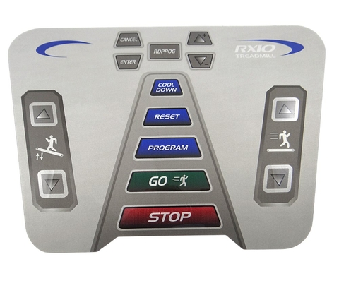 Painel Esteira Total Health Treadmill Rx10 Antiga - Cód 1249