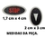 Kit 3 Etiquetas Esteira Reebok Tr4 / Tr5 Grande - Cód 1432 - loja online