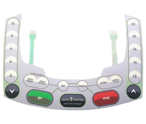 Teclado Elíptico Endurance 3 Prata - Cód 1948