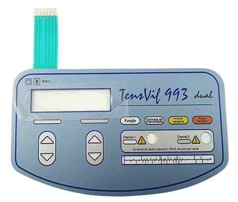 Teclado Estimulador Quark Tensvil 993 Dual - Cód 1773