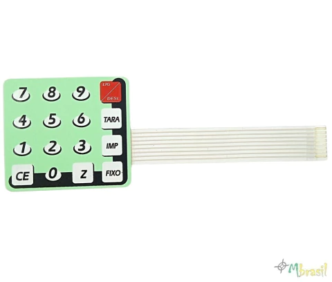 Teclado Balança Balmak Verde - Cód 425