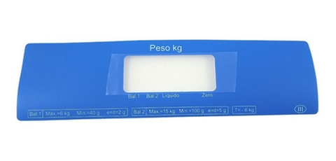 Painel Balança Toledo 9094 Azul 6-15 Kg - Cód 359