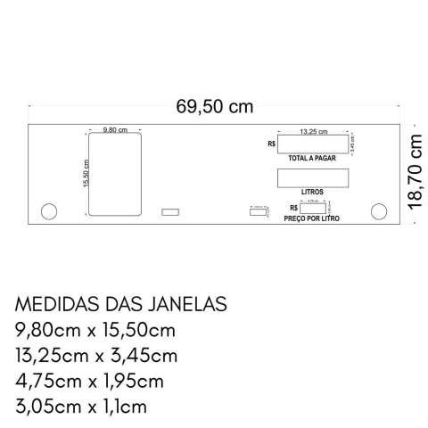 Graxeta Stratema Inox Branca Simples Ld Esq 2 Ince - Cód 3425