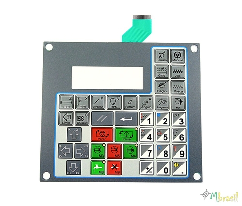 Teclado Torno Nadim Diplomat 3001 - Cód 3487