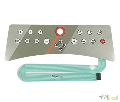 Teclado Esteira Hyper Fitness Hf2 - Cód 3456 (Pinado Fêmea)