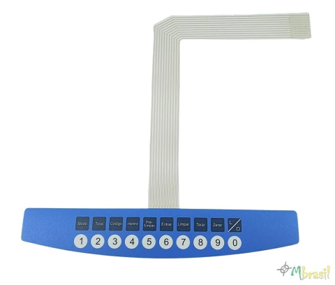 Teclado Balança Toledo Prix 3 Light - Cód 583