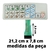 Teclado Cama Hospimetal 19 Teclas 8 Leds - Cód 1009 (Pinado Fêmea) - comprar online