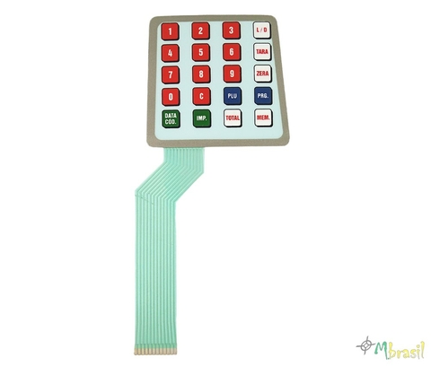 Teclado Balança Triunfo Dst Colorido - Cód 599