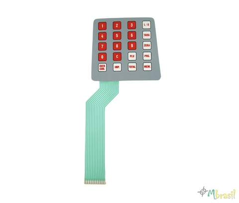 Teclado Balança Triunfo Dst Cinza - Cód 598