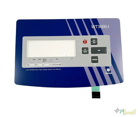 Teclado Balança Weightech Wt 3000 I - Cód 614 (Pinado Fêmea)