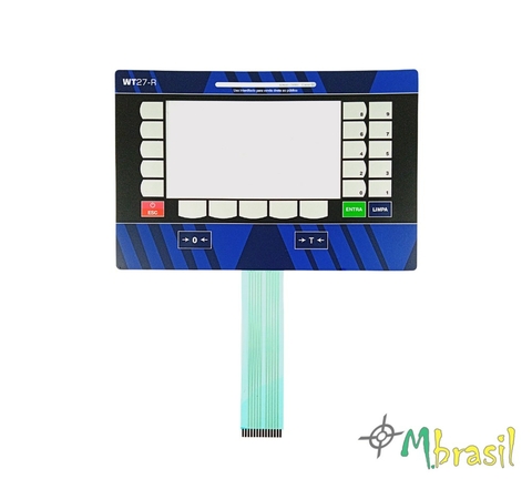 Teclado Indicador de Pesagem Weightech WT27 - R - Gráfico - Cód 3724 (Pinado Fêmea)