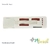 Teclado Balança Ramuza Dcr 10 Vias Branco C Visor - Cód 978 - Membranas Brasil