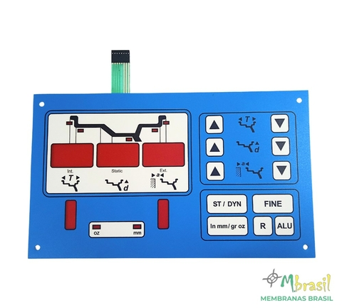 Teclado Balanceador Bosch / Hofmann Brs 504 Az - Cód 402 (Pinado Fêmea)