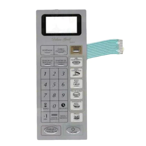 Teclado Microondas Panasonic Nn 94 Bhpt S Relevo - Cód 21