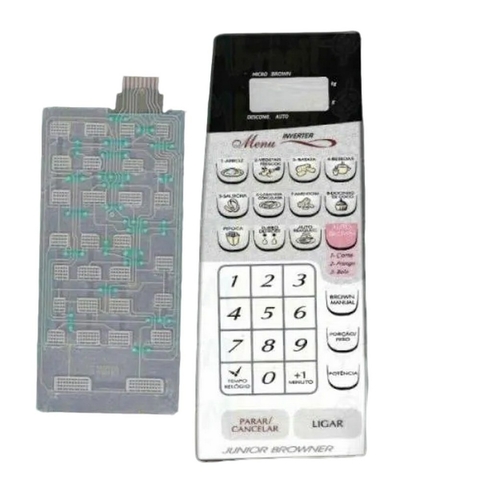 Teclado Microondas Panasonic Nn G52 C Relevo - Cód 231