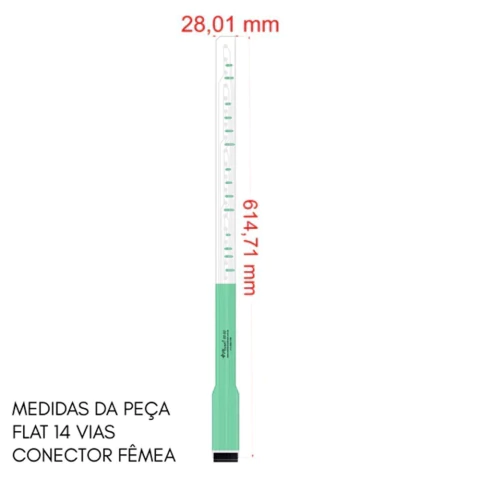 Circuito Flexível Máquina de Café Automática Caffé Europa - Cód 3503 (Pinado Fêmea)