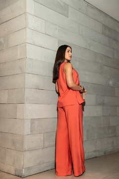 Calça Reta Peach - Kaliê Modas