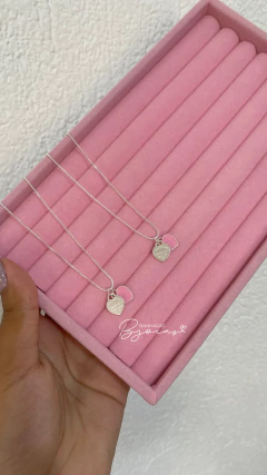 Colar Tiffany P rosa - comprar online