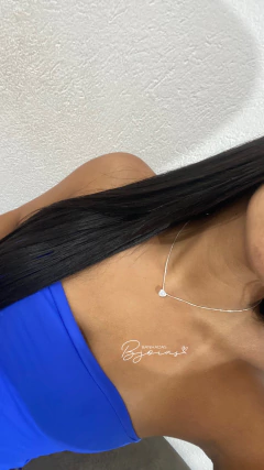 Colar ponto de luz coração - comprar online